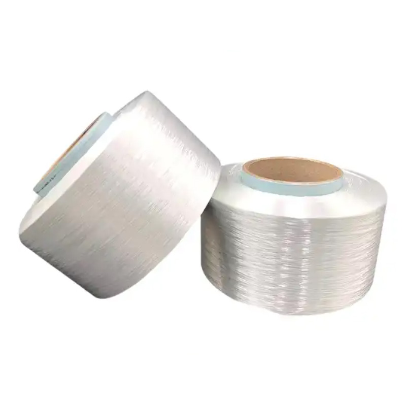 Өнеркәсіптік тоқыма өндірісінде ыстық балқытылған полиэфир иірілген жіп қалай қолданылады?